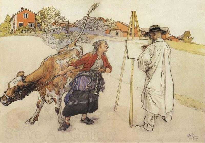 Carl Larsson On the Farm Germany oil painting art